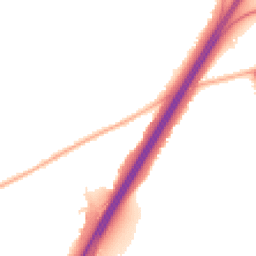 Night-time road noise heatmap for DE3 9DZ