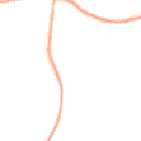 Night-time road noise heatmap for DE55 1AH