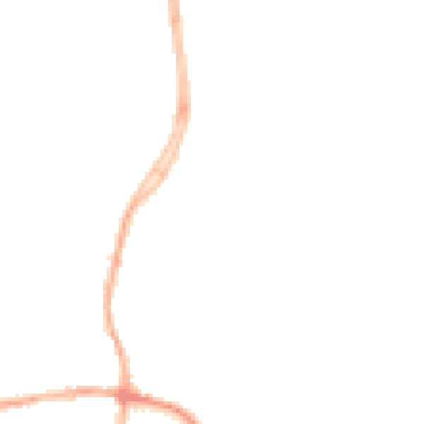 Night-time road noise heatmap for DE55 1DD