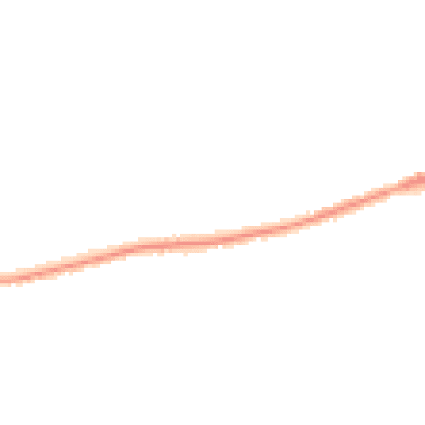 Night-time road noise heatmap for DE55 1LP
