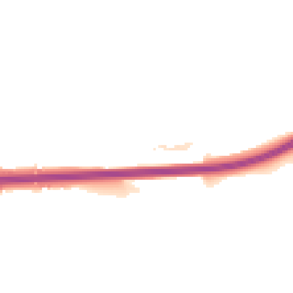 Night-time road noise heatmap for DE55 3LE