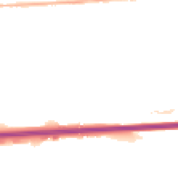 Night-time road noise heatmap for DE55 3NR