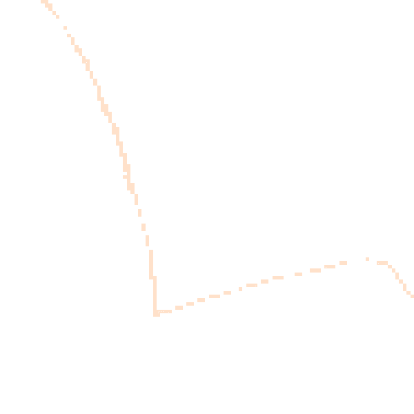 Night-time road noise heatmap for DE55 4AU