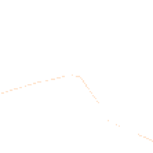 Night-time road noise heatmap for DE55 4BP