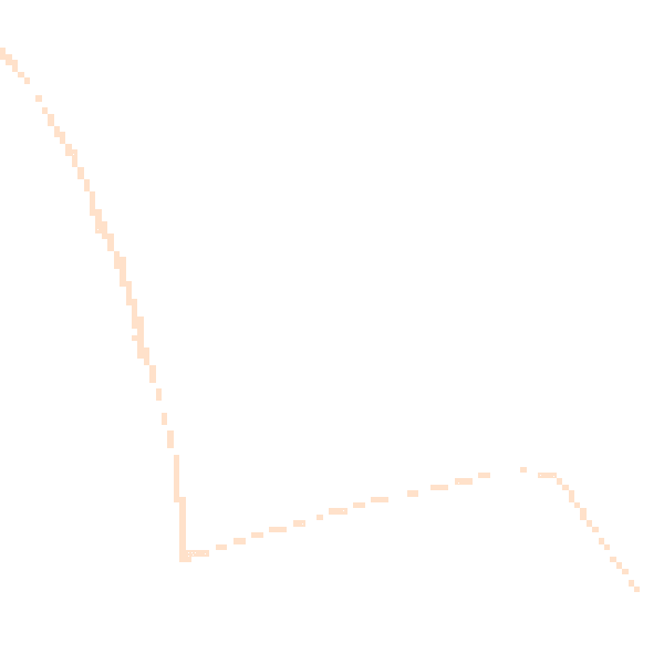 Night-time road noise heatmap for DE55 4BW