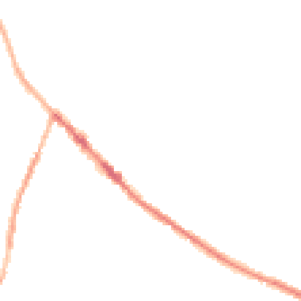Night-time road noise heatmap for DE55 4LJ
