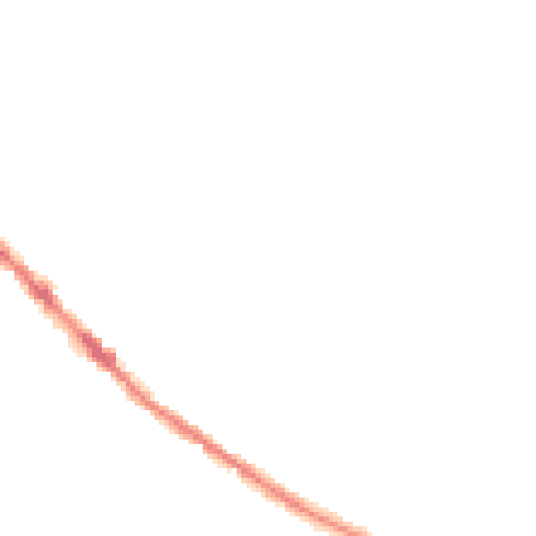 Night-time road noise heatmap for DE55 4NP