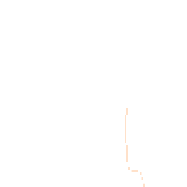Night-time road noise heatmap for DE55 5BL