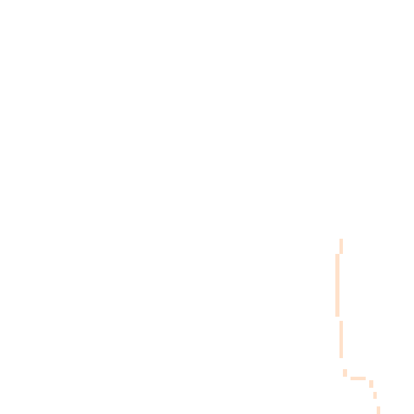 Night-time road noise heatmap for DE55 5HB