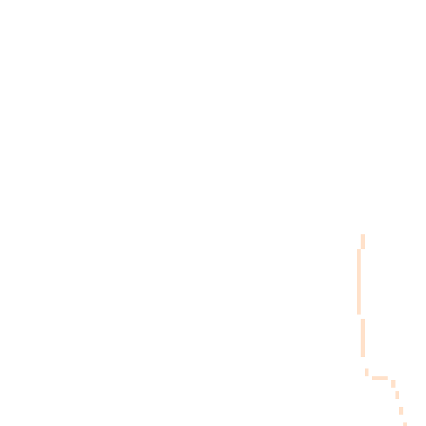 Night-time road noise heatmap for DE55 5JE