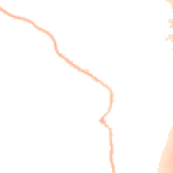 Night-time road noise heatmap for DE55 5TX