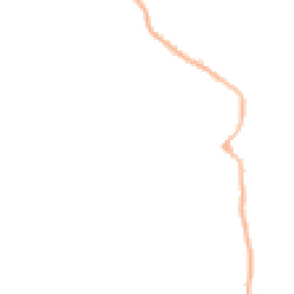 Night-time road noise heatmap for DE55 5UD