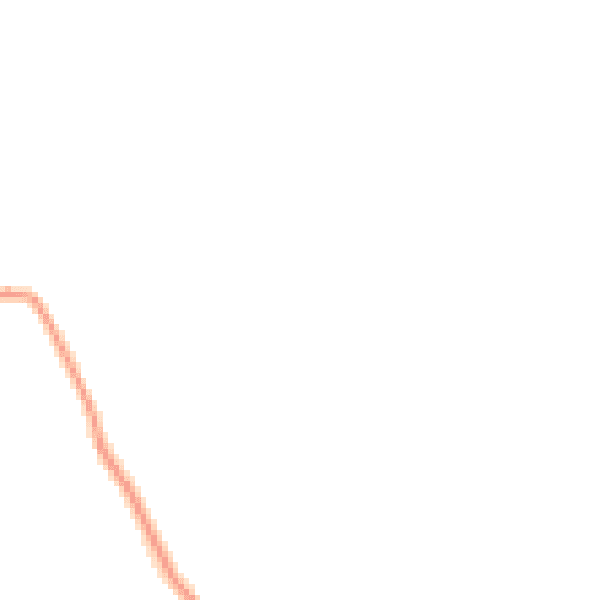 Night-time road noise heatmap for DE55 6AR