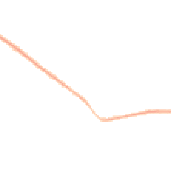 Night-time road noise heatmap for DE55 6EB