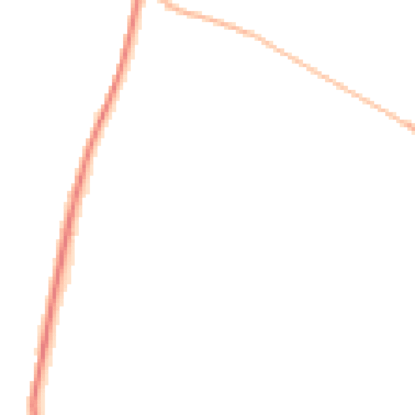 Night-time road noise heatmap for DE55 6ES