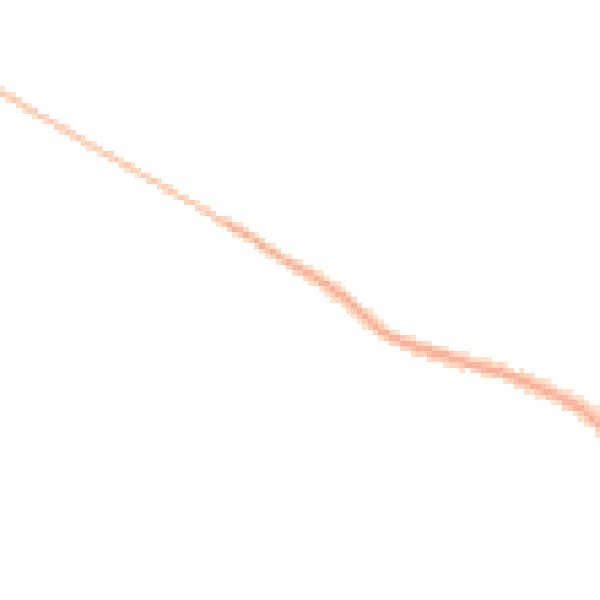 Night-time road noise heatmap for DE55 6GX