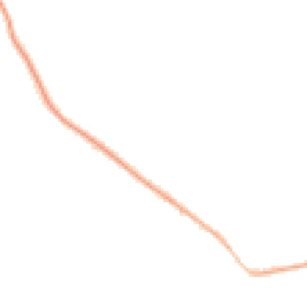 Night-time road noise heatmap for DE55 6NF