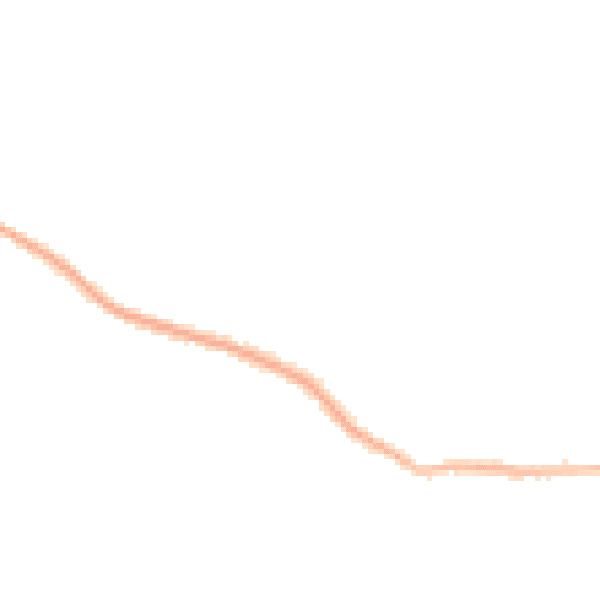 Night-time road noise heatmap for DE55 6NL