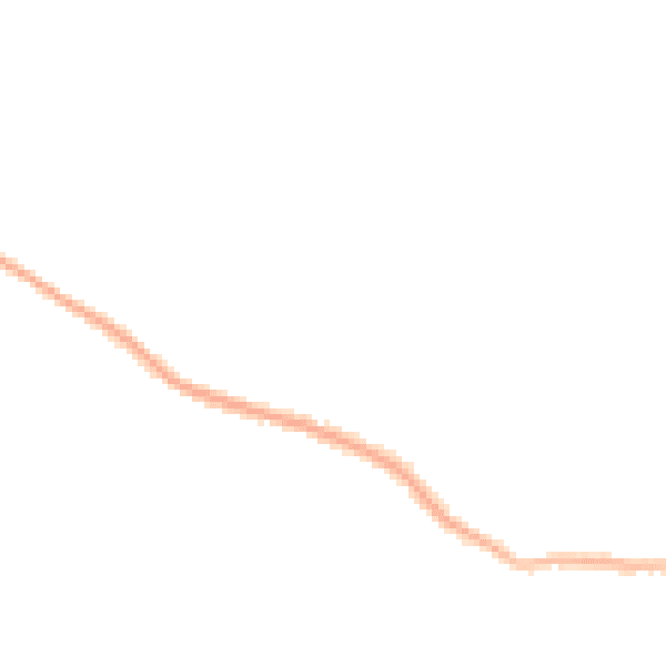 Night-time road noise heatmap for DE55 6NP