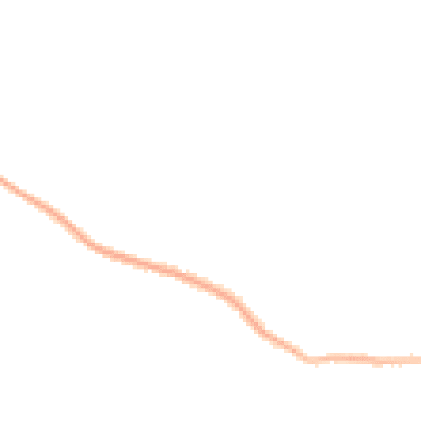 Night-time road noise heatmap for DE55 6NQ