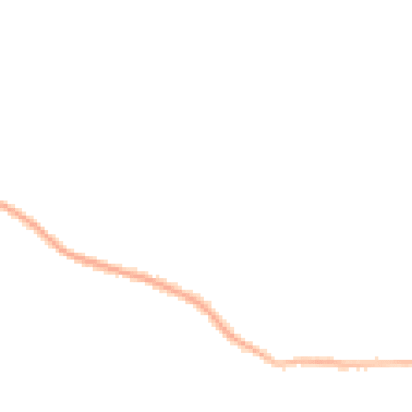 Night-time road noise heatmap for DE55 6NS