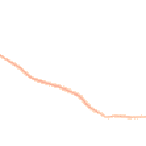 Night-time road noise heatmap for DE55 6NW