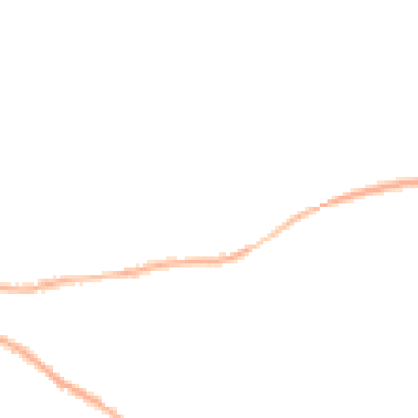 Night-time road noise heatmap for DE55 7FJ