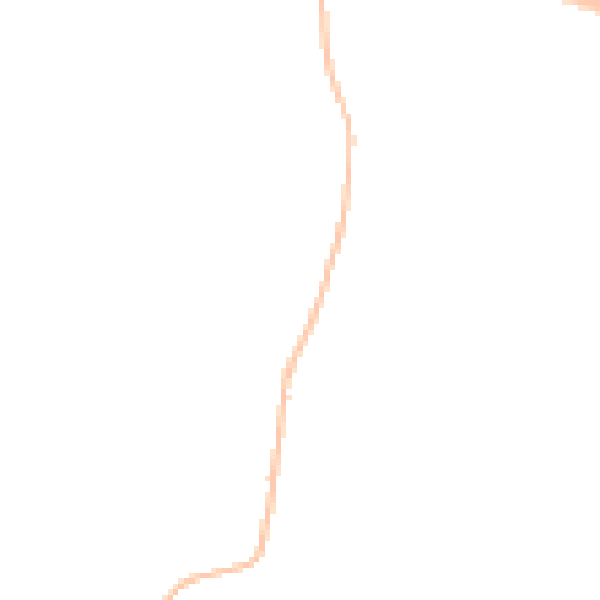 Night-time road noise heatmap for DE55 7LP