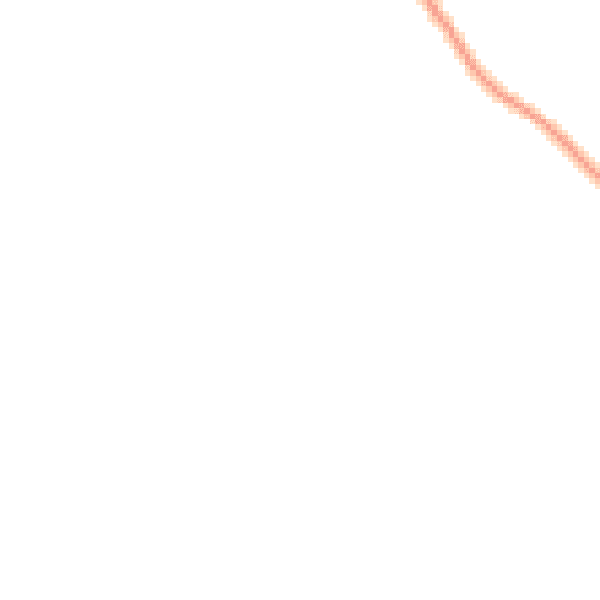 Night-time road noise heatmap for DE55 7RD