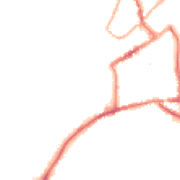 Night-time road noise heatmap for DE6 1AN