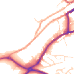 Daytime road noise heatmap for DE6 1AR