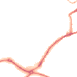 Night-time road noise heatmap for DE6 1AR