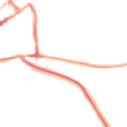 Night-time road noise heatmap for DE6 1BB