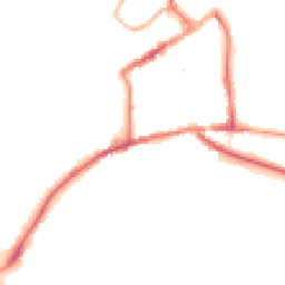 Night-time road noise heatmap for DE6 1DE