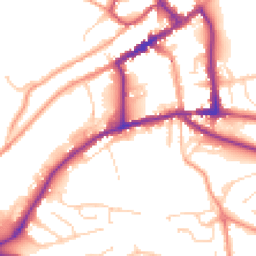 Daytime road noise heatmap for DE6 1DH