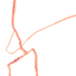 Night-time road noise heatmap for DE6 1EL