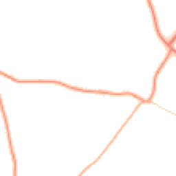 Daytime road noise heatmap for DE6 1NT