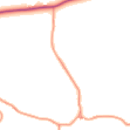 Daytime road noise heatmap for DE6 1PG