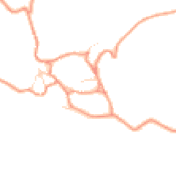 Daytime road noise heatmap for DE6 1QA