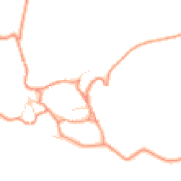 Daytime road noise heatmap for DE6 1QB