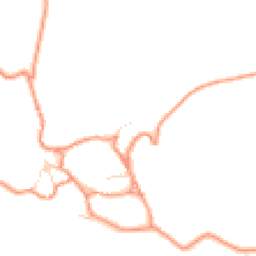 Daytime road noise heatmap for DE6 1QH