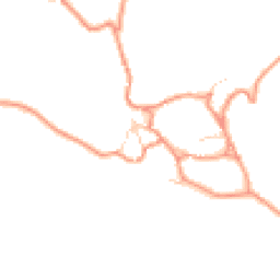 Daytime road noise heatmap for DE6 1QJ