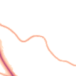 Daytime road noise heatmap for DE6 1QP