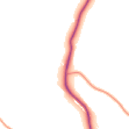 Daytime road noise heatmap for DE6 1QQ