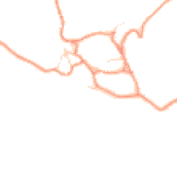 Daytime road noise heatmap for DE6 1QT