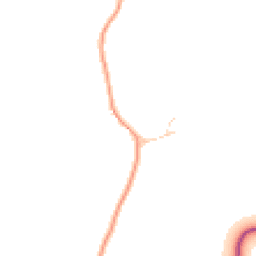 Daytime road noise heatmap for DE6 1QX