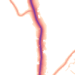 Daytime road noise heatmap for DE6 2AQ