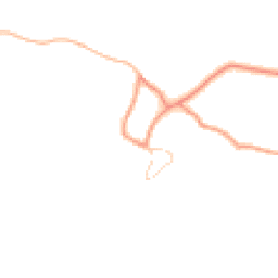 Daytime road noise heatmap for DE6 2AW
