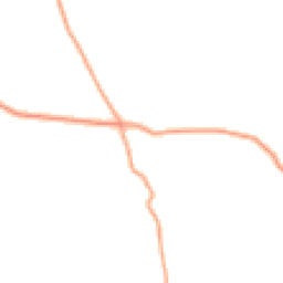 Daytime road noise heatmap for DE6 2BS