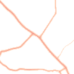 Daytime road noise heatmap for DE6 2BY